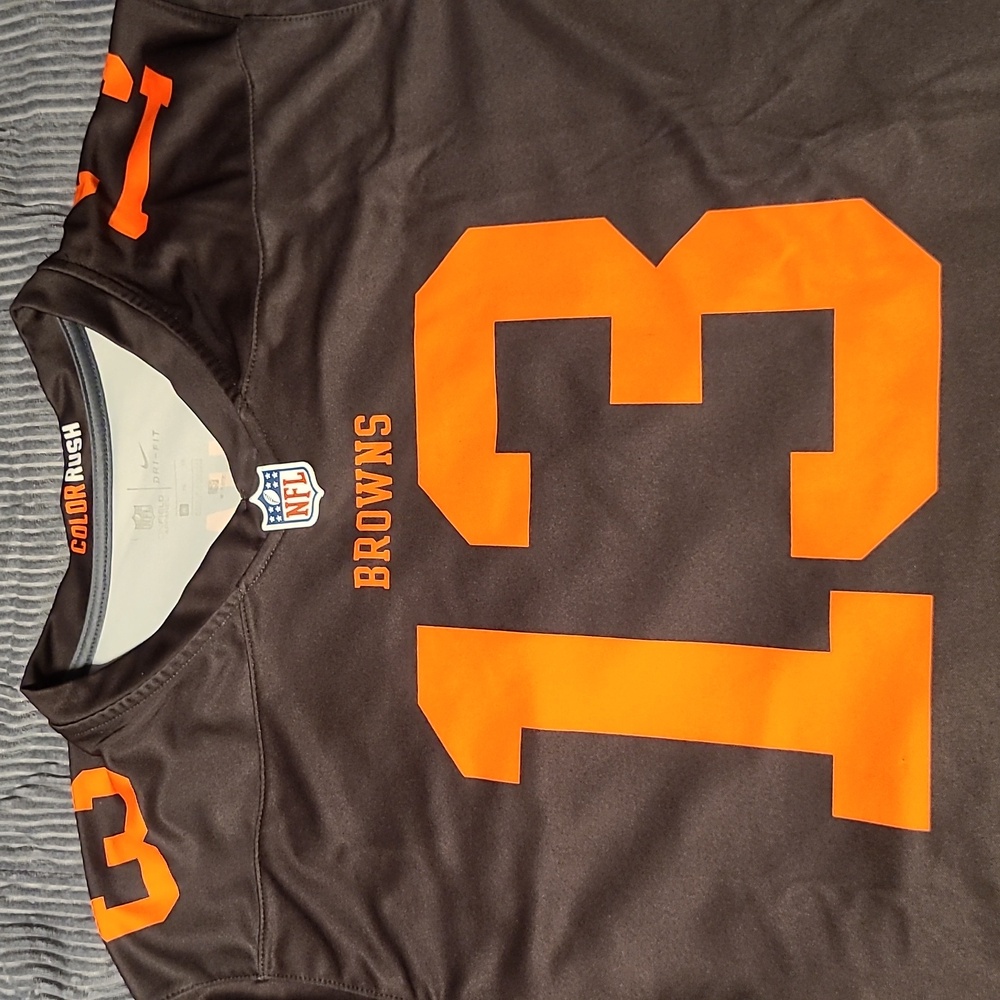 Nike Color Rush Jersey Beckman Cleveland browns